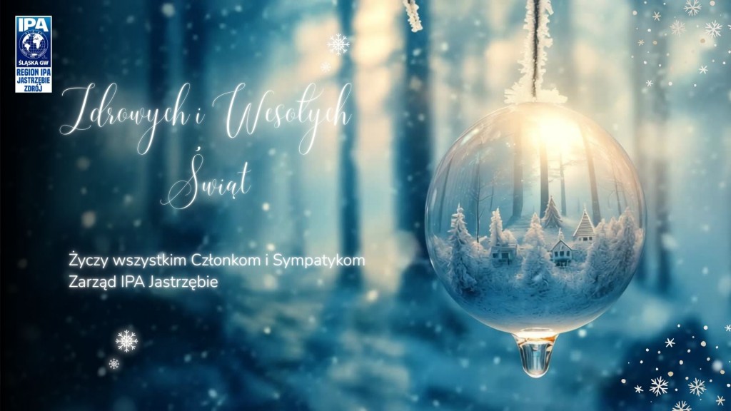 Blue and White Elegant Merry Christmas Video - 1